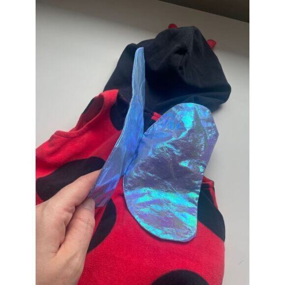 🪴5/$25🪴 Carters Baby Ladybug Costume 6-9 Months Red Black Halloween Bug Party - Picture 7 of 8